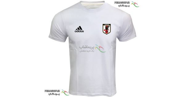 تیشرت هواداری تیم ملی ژاپن، رنگ سفید، آستین کوتاه